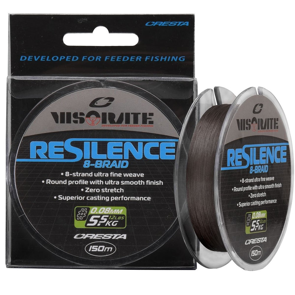 Cresta Resilence 8-Braid KM-Shop angelschnur, Cresta, feeder, Feederfishing, forellen, geflochten, hauptschnur, Method, methodfishing, Raubfisch, Raubfischangeln, Schnur 5302-701