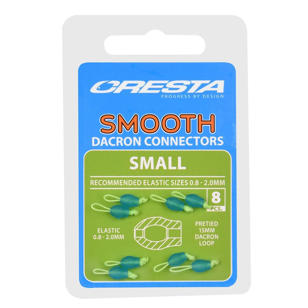 Cresta Smooth Dacron Connectors KM-Shop Cresta, Elastic, hollowelastic, Pole, Polefishing, Solidelastic, TopKitzubehör 4724-445