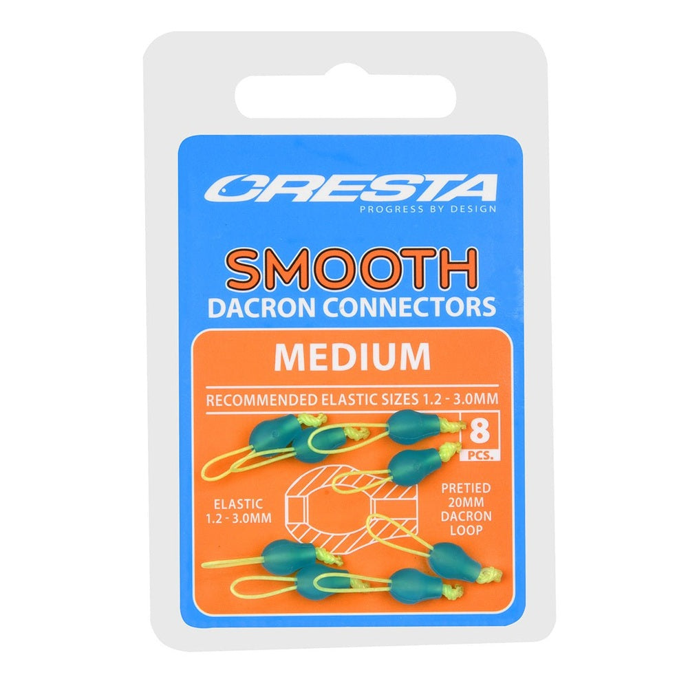 Cresta Smooth Dacron Connectors - KM-Tackle