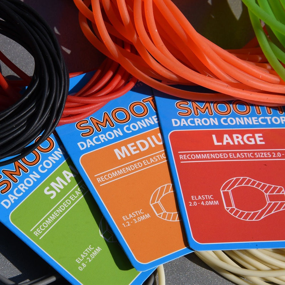 Cresta Smooth Dacron Connectors KM-Shop Cresta, Elastic, hollowelastic, Pole, Polefishing, Solidelastic, TopKitzubehör