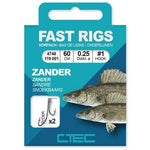 FAST RIGS ZANDER RYDER 60CM KM-Shop Allround, CTEC, Haken, Hakengebunden, Raubfisch, Raubfischangeln