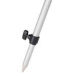 FLAT SIDE UMBRELLA BLACK 125CM - KM-Tackle