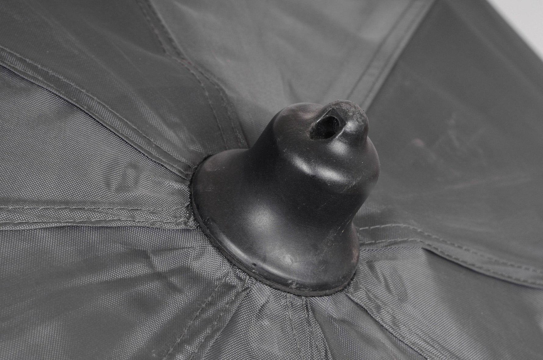 FLAT SIDE UMBRELLA BLACK 125CM - KM-Tackle