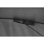 FLAT SIDE UMBRELLA BLACK 125CM KM-Shop Cresta, feeder, Feederfishing, Method, methodfishing, schirm