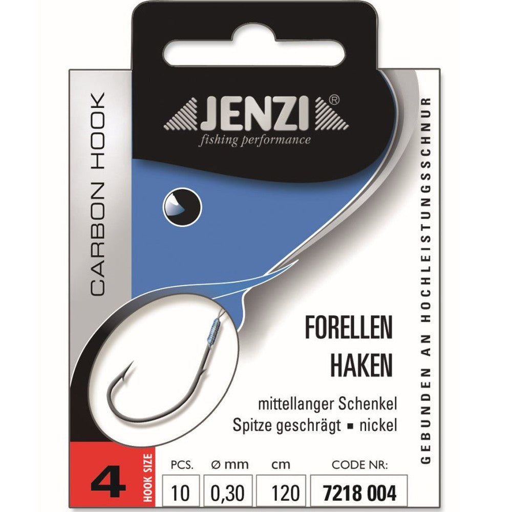 Forellenhaken, Gebunden KM-Shop Allround, forellen, Haken, Jenzi