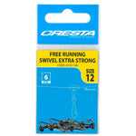 FREE RUNNING SWIVEL EXTRA STRONG KM-Shop Allround, Cresta, feeder, Feederfishing, Kleinteile, Wirbel 