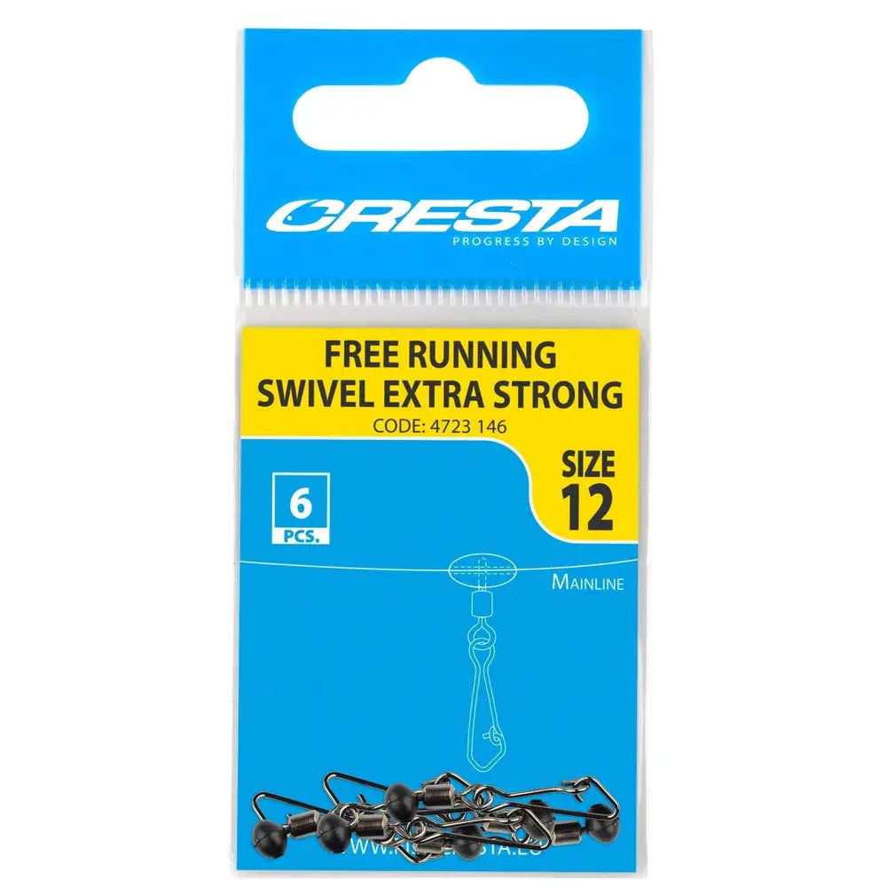 FREE RUNNING SWIVEL EXTRA STRONG KM-Shop Allround, Cresta, feeder, Feederfishing, Kleinteile, Wirbel 