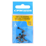 FREE RUNNING SWIVELS STRONG KM-Shop Allround, Cresta, feeder, Feederfishing, Kleinteile, Wirbel 