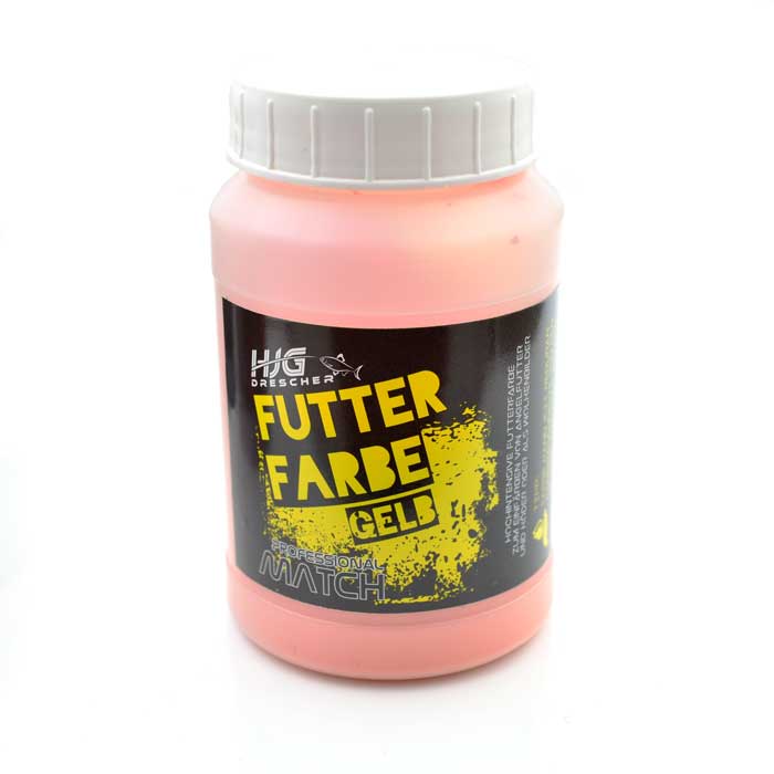 Futterfarbe Gelb (75g) - KM-Tackle