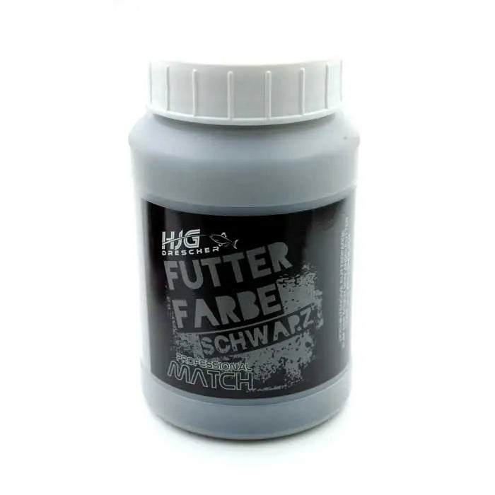 Futterfarbe Schwarz (200g) KM-Shop feeder, Feederfishing, Futterfarbe, HJG-Drescher, Method, methodfishing 