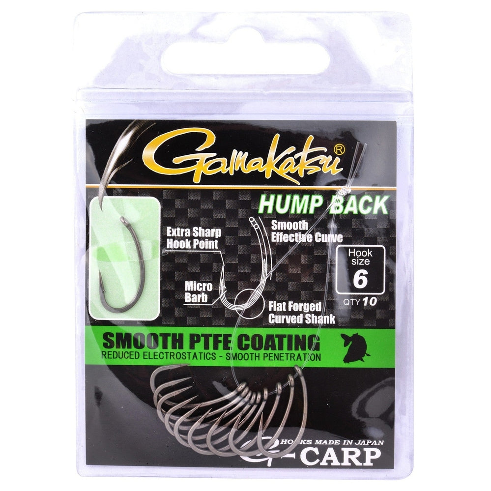 G-CARP HUMP BACK HOOKS GREY - KM-Tackle