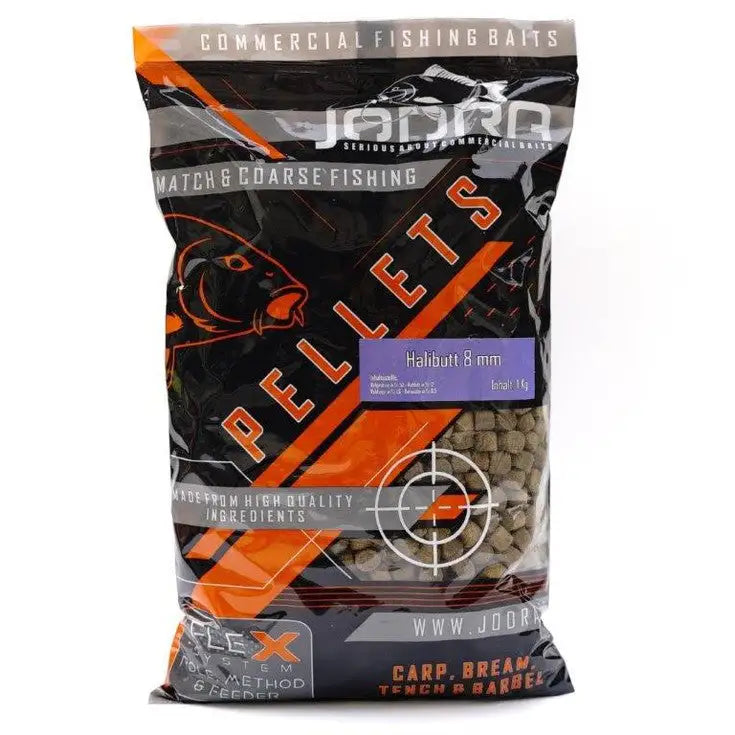 Halibutt (dunkel) KM-Shop futter, HJG-Drescher, Karpfen, pellet, pellets JP005