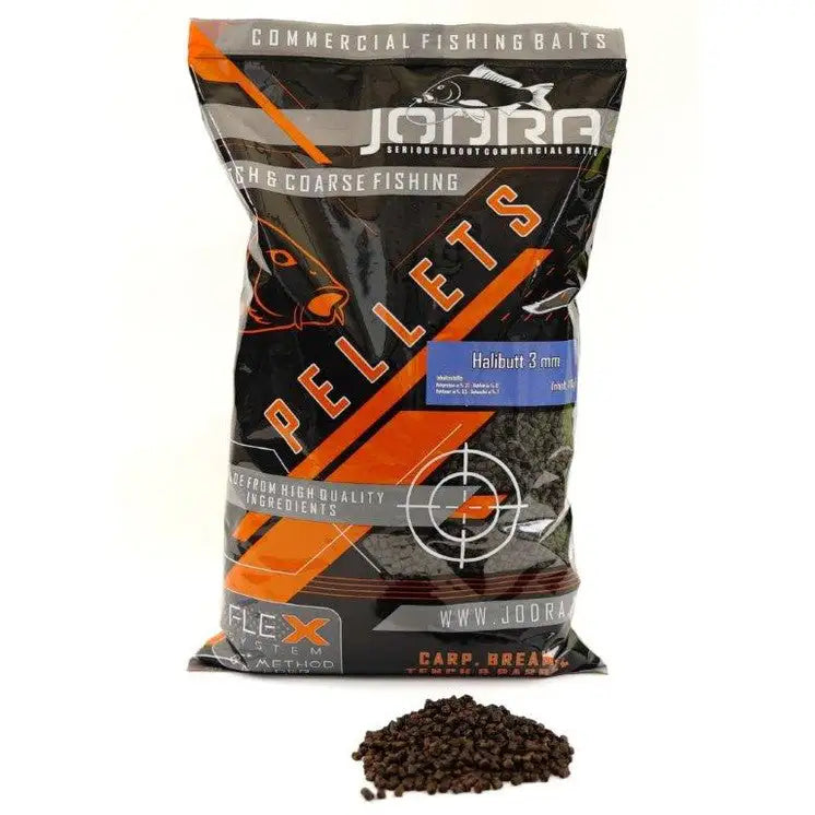 Halibutt (dunkel) KM-Shop futter, HJG-Drescher, Karpfen, pellet, pellets JP002