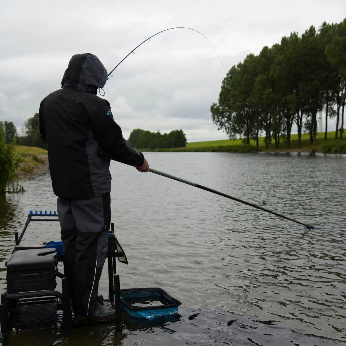 IDENTITY ACC PRO POWER HANDLE 5.5M KM-Shop Cresta, feeder, Feederfishing, kescherstange, Method, methodangeln, methodfishing 