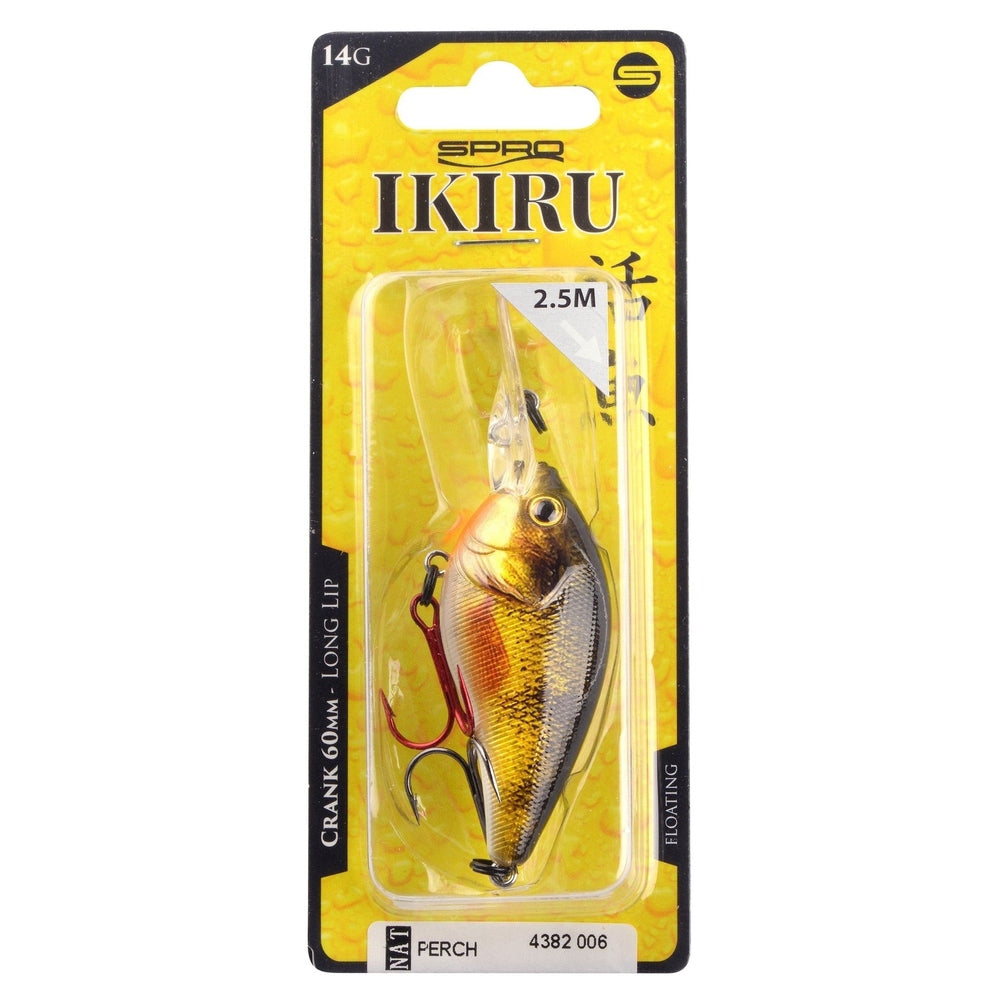 IKIRU CRANK 60LL SLOW FL KM-Shop crank, kunstködereu, Raubfisch, Raubfischangeln, Raubifsch, spinn, Spinnangeln, Spinnfishing, SPRO, Wobbler