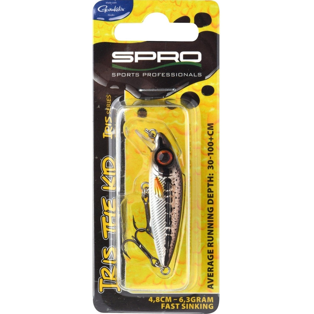 IRIS THE KID HARDLURE KM-Shop kunstködereu, Raubfisch, Raubfischangeln, Spinnangeln, Spinnfishing, SPRO, Wobbler