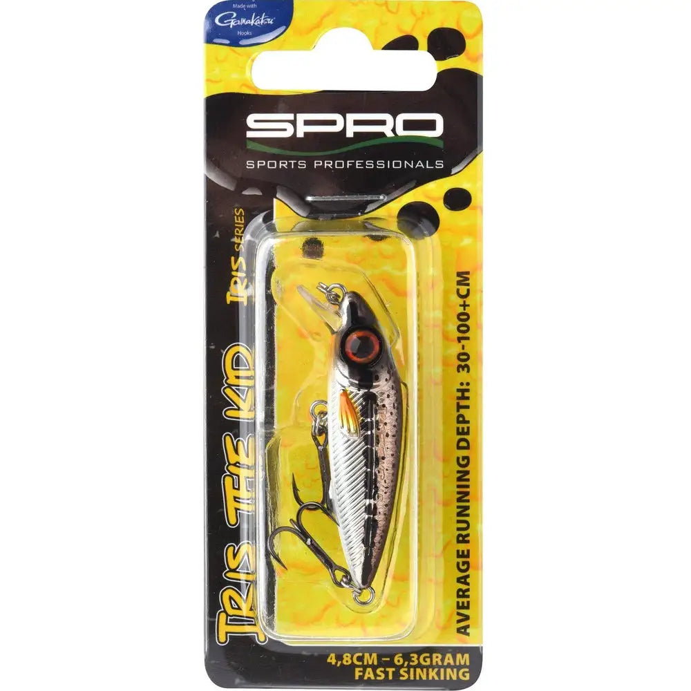 IRIS THE KID HARDLURE KM-Shop kunstködereu, Raubfisch, Raubfischangeln, Spinnangeln, Spinnfishing, SPRO, Wobbler 