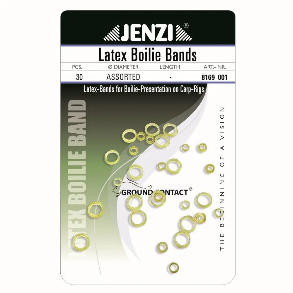 Latex Boilie Bands, assorted KM-Shop carpfishing, Jenzi, Karpfen, rig, Rigzubehör 