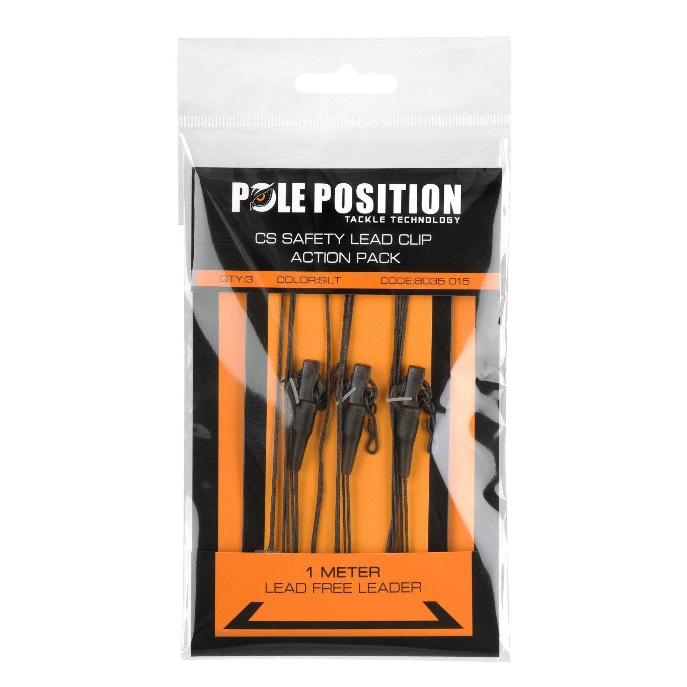 LEADCLIP SET + LEADER 45LB WEED - KM-Tackle