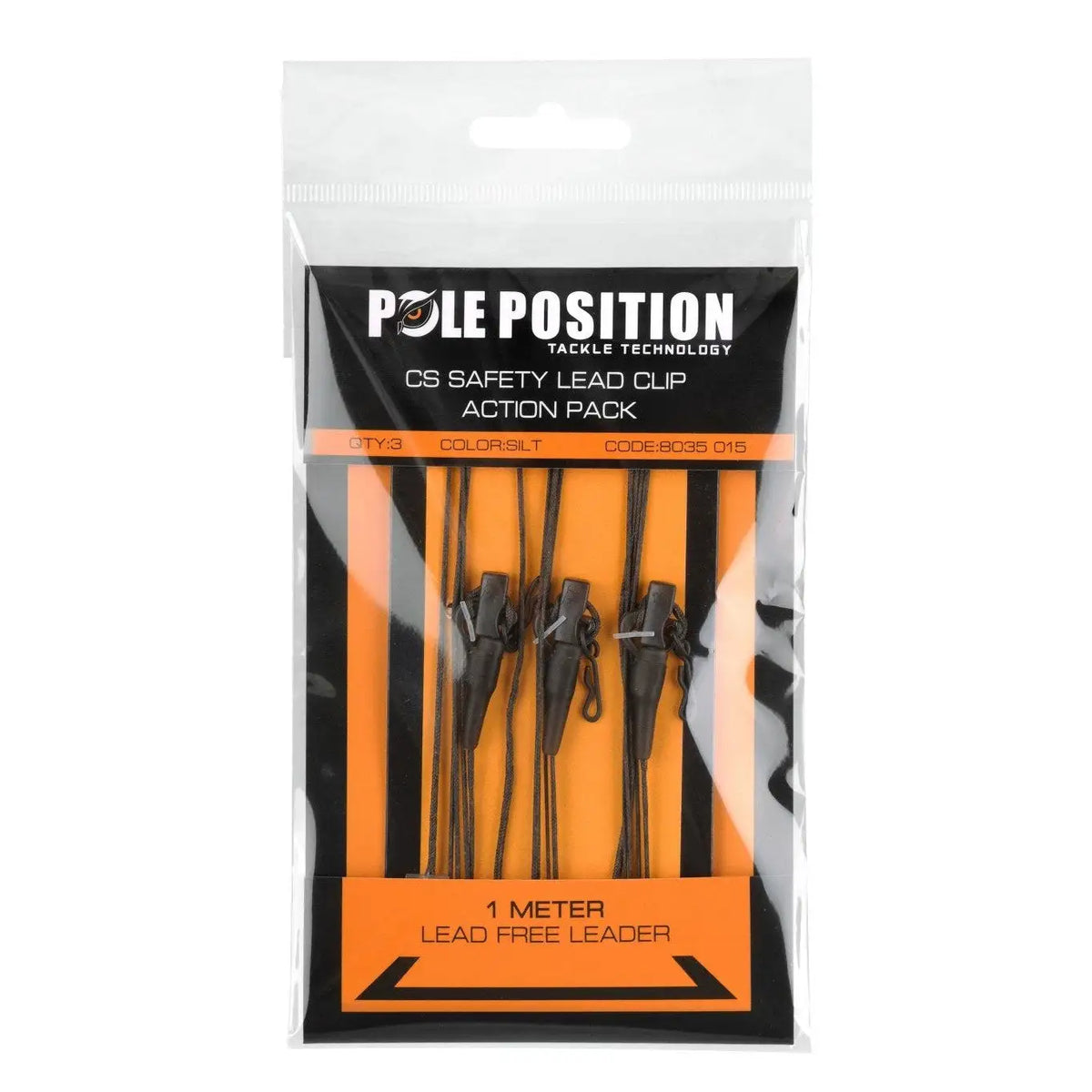 LEADCLIP SET + LEADER 45LB WEED KM-Shop carpfishing, Karpfen, pole position, rig, Rigzubehör, Strategy, STRTG 8035-15
