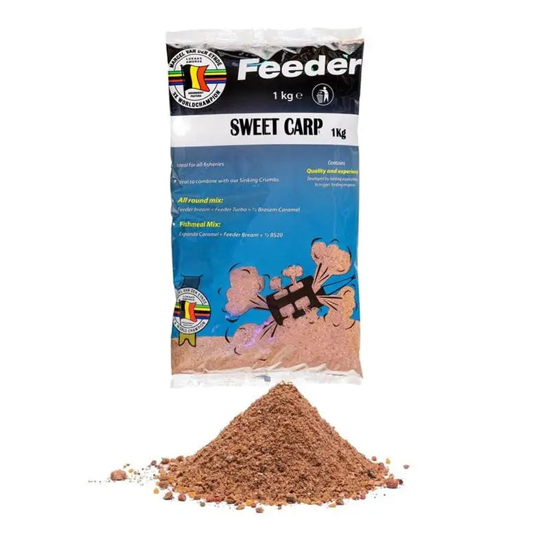 Marcel Van den Eynde  Feeder Sweet Carp KM-Shop feeder, Feederfishing, feederfutter, fertigfutter, futter, grundfutter, VDE 