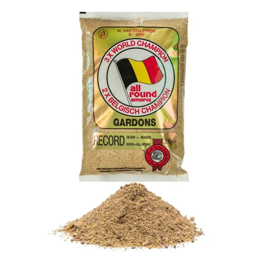 Marcel van den Eynde Record Gold  2Kg KM-Shop feeder, Feederfishing, feederfutter, fertigfutter, futter, grundfutter, Method, methodangeln, methodfishing, VDE 