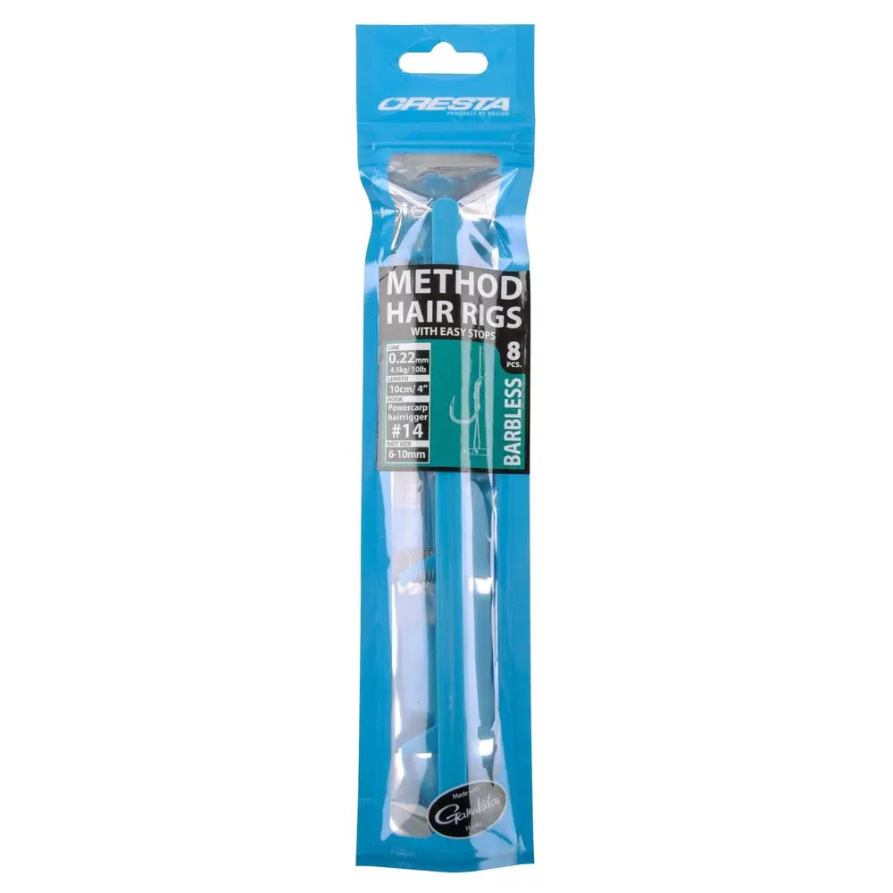 METHOD RIGS + STOP BARBLESS KM-Shop Cresta, feeder, Feederfishing, Haken, Method, methodfishing