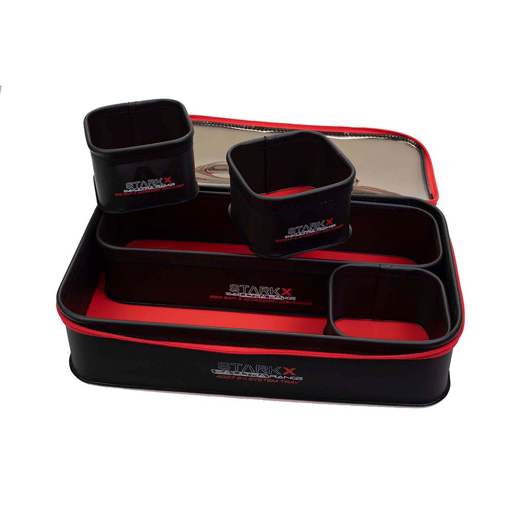 NYTRO STARKX 4027 EVA SYSTEM TRAY 3+1 KM-Shop Boxen, feeder, Feederfishing, Method, methodangeln, methodfishing, NYTRO, Taschen