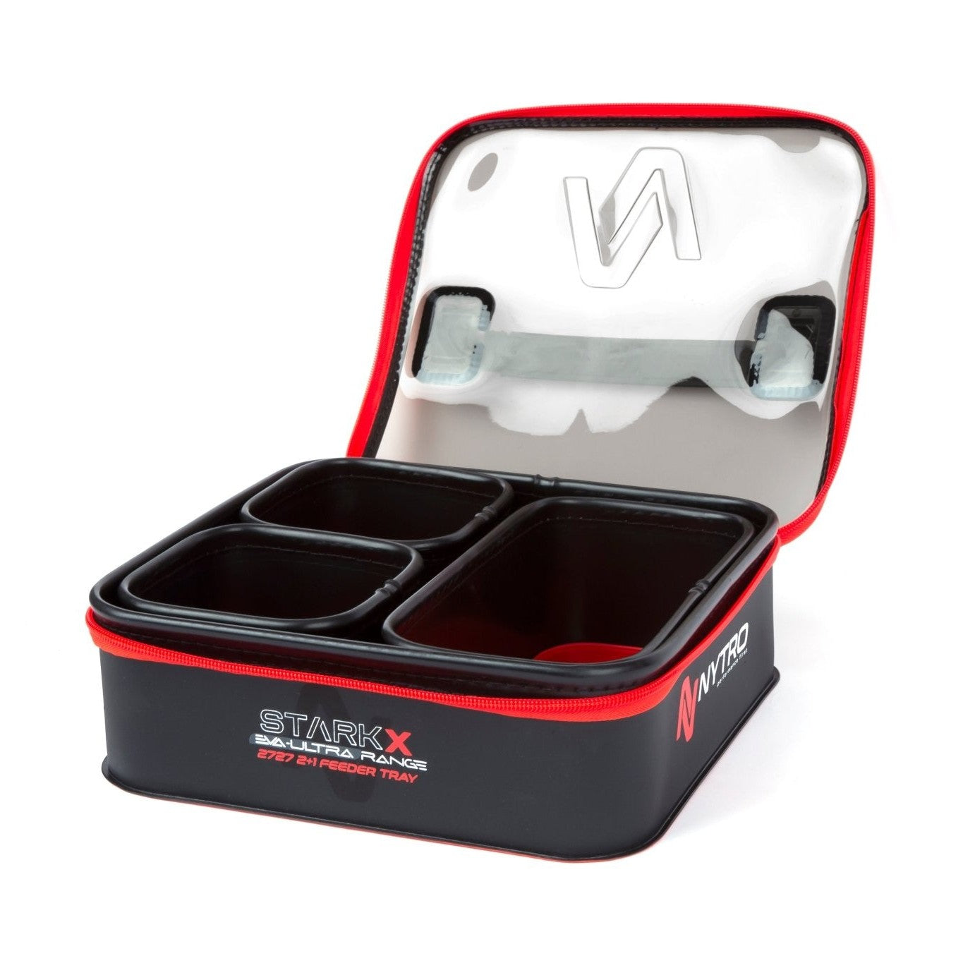 NYTRO STARKX EVA 2+1 FEEDER TRAY KM-Shop Allround, feeder, Feederfishing, Method, methodangeln, methodfishing, NYTRO, Taschen