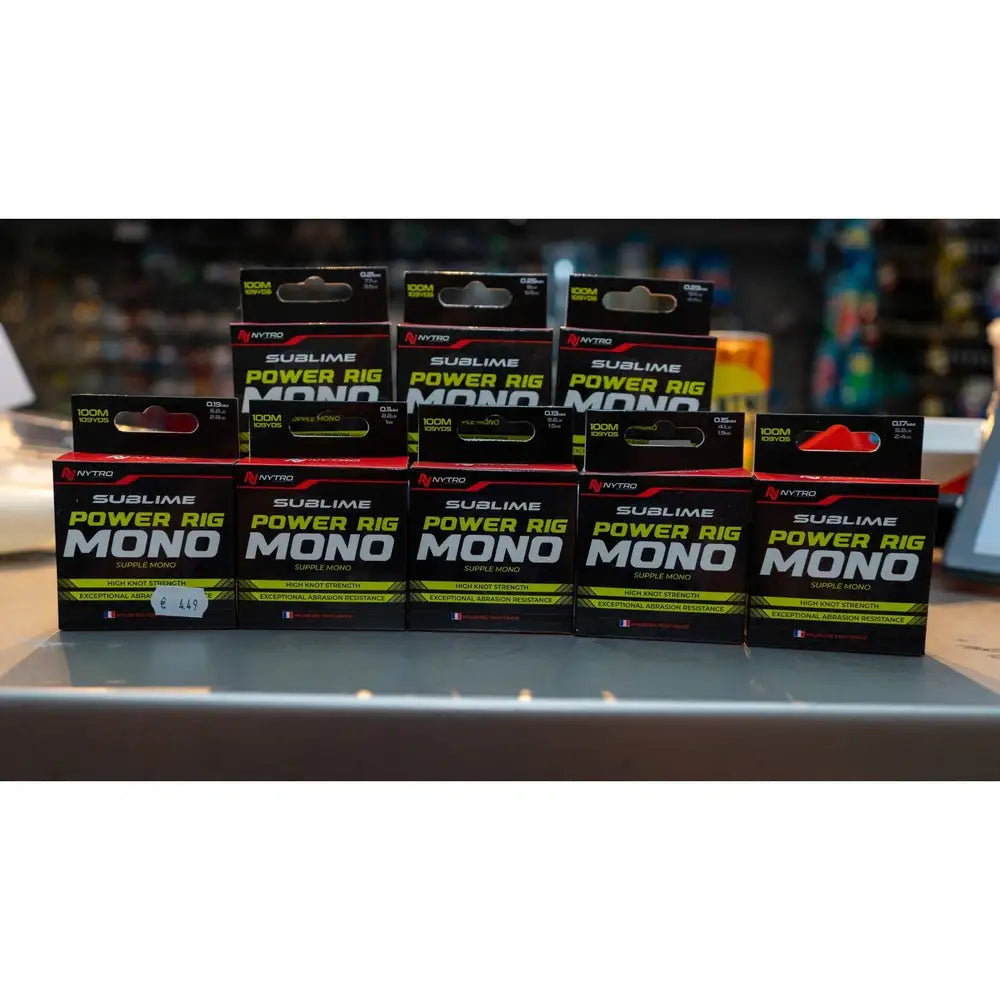 NYTRO SUBLIME POWER RIG MONO KM-Shop feeder, Feederfishing, mono, NYTRO 