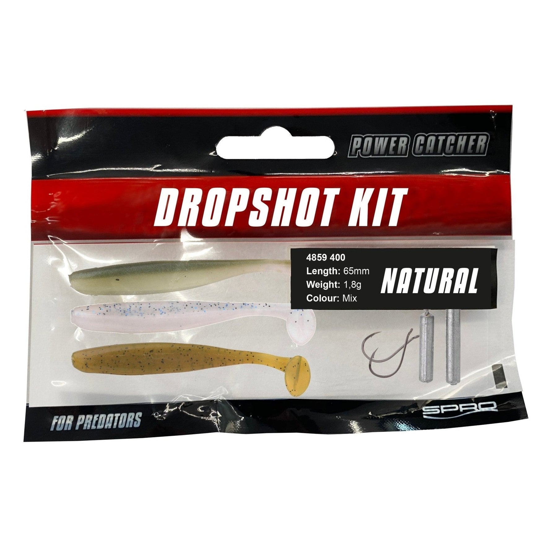 PC DROPSHOT KIT 65 KM-Shop dropshot, gummifisch, kunstködereu, Power Catcher, Raubfisch, Raubfischangeln, Raubifsch, spinn, Spinnangeln, Spinnfishing, SPRO
