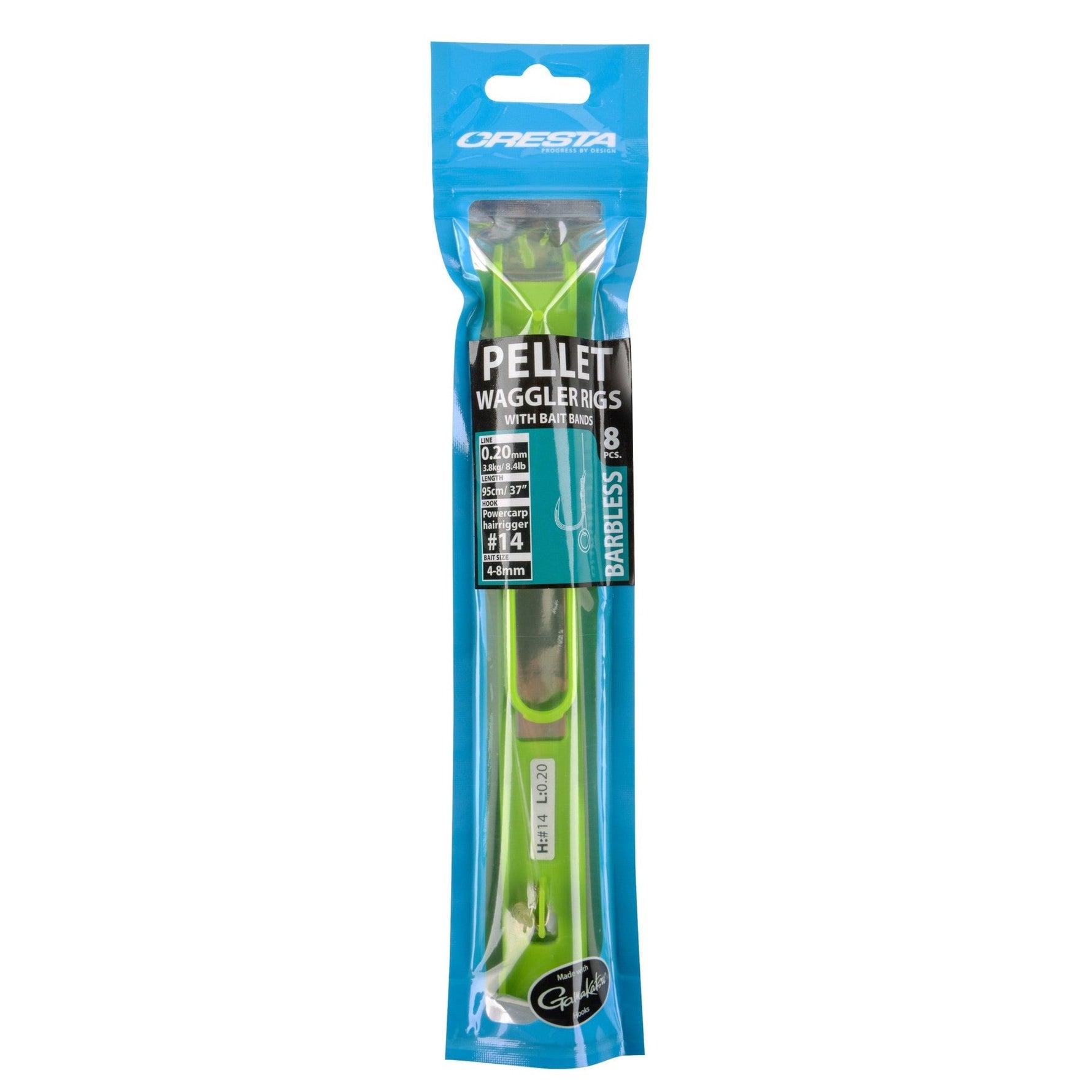 PELLETW RIGS + BAND BARBLESS - KM-Tackle