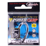 POWERCARP EYED HOOKS BLACK - KM-Tackle