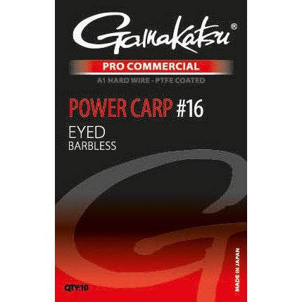 PRO-C POWERCARP EYED A1 PTFE BL KM-Shop Cresta, Feederfishing, Gamakatsu, Haken, Method, methodangeln, methodfishing