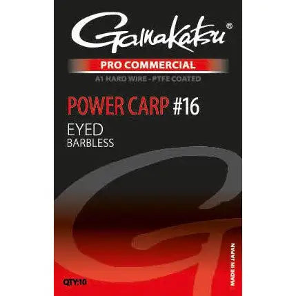 PRO-C POWERCARP EYED A1 PTFE BL KM-Shop Cresta, Feederfishing, Gamakatsu, Haken, Method, methodangeln, methodfishing 
