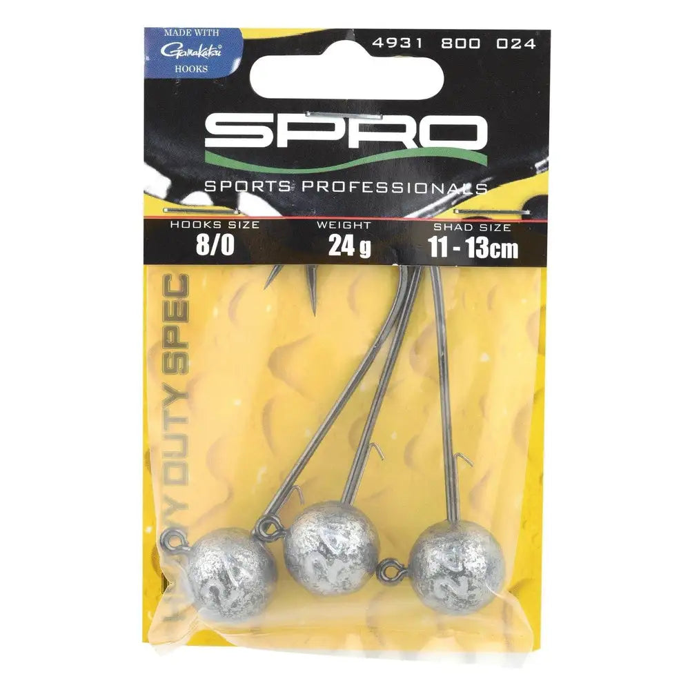 ROUND HD JIGHEAD 90 KM-Shop Haken, Jighaken, jigköpfe, Raubfisch, Raubfischangeln, spinn, Spinnangeln, Spinnfishing, SPRO, waller, Wels, welsangeln 