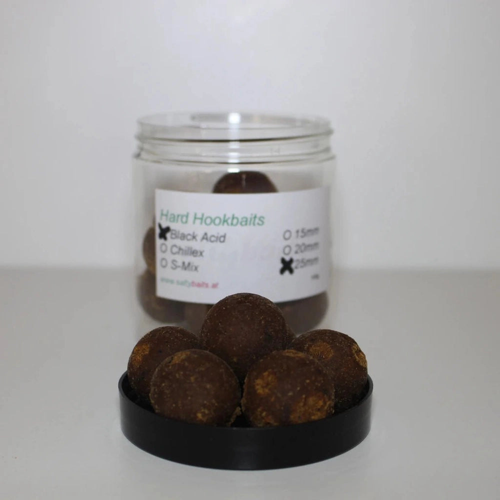 Saltybaits Hard Hookbaits Black Acid 20mm KM-Shop Hard Hookbaits, Hookbaits, Karpfen, Saltybaits