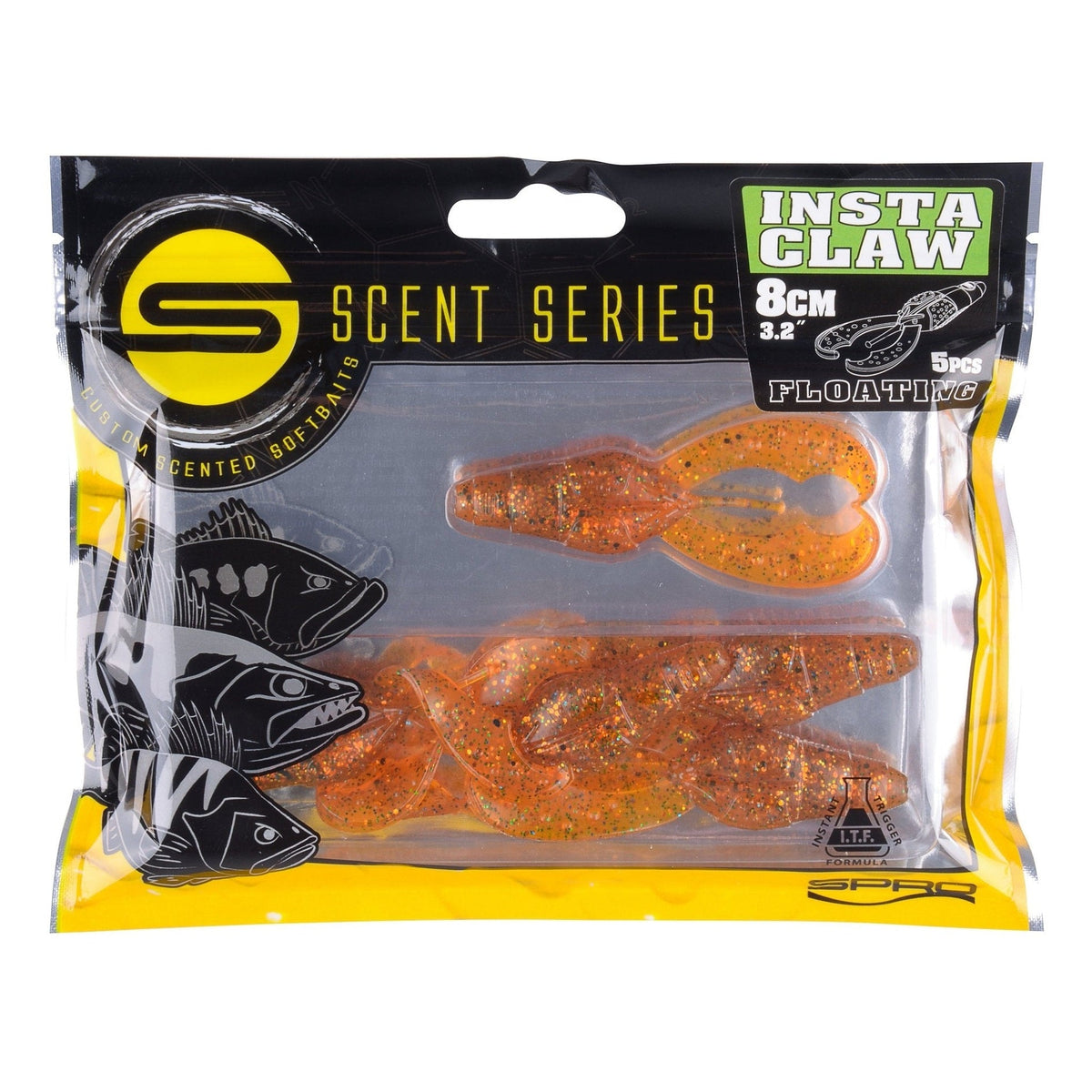 SCENT SER. INSTA CLAW 8CM - KM-Tackle