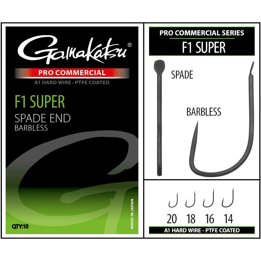 PRO-C F1 SUPER A1 PTFE BL KM-Shop Cresta, Feederfishing, Gamakatsu, Haken, Method, methodangeln, methodfishing