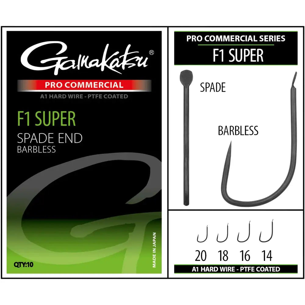 PRO-C F1 SUPER A1 PTFE BL KM-Shop Cresta, Feederfishing, Gamakatsu, Haken, Method, methodangeln, methodfishing 