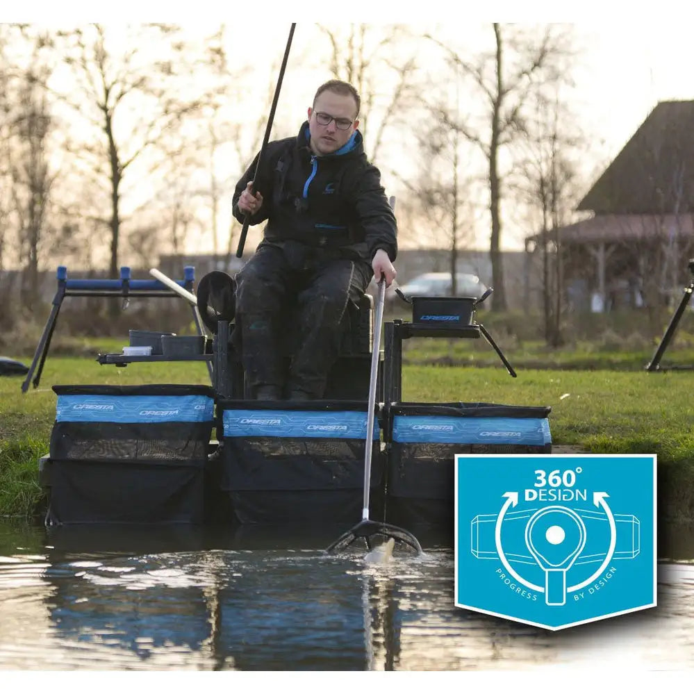 Soft Carp Keepnet Margin 360° BLOCK KM-Shop Cresta, feeder, Feederfishing, Method, methodangeln, methodfishing, setzkescher 