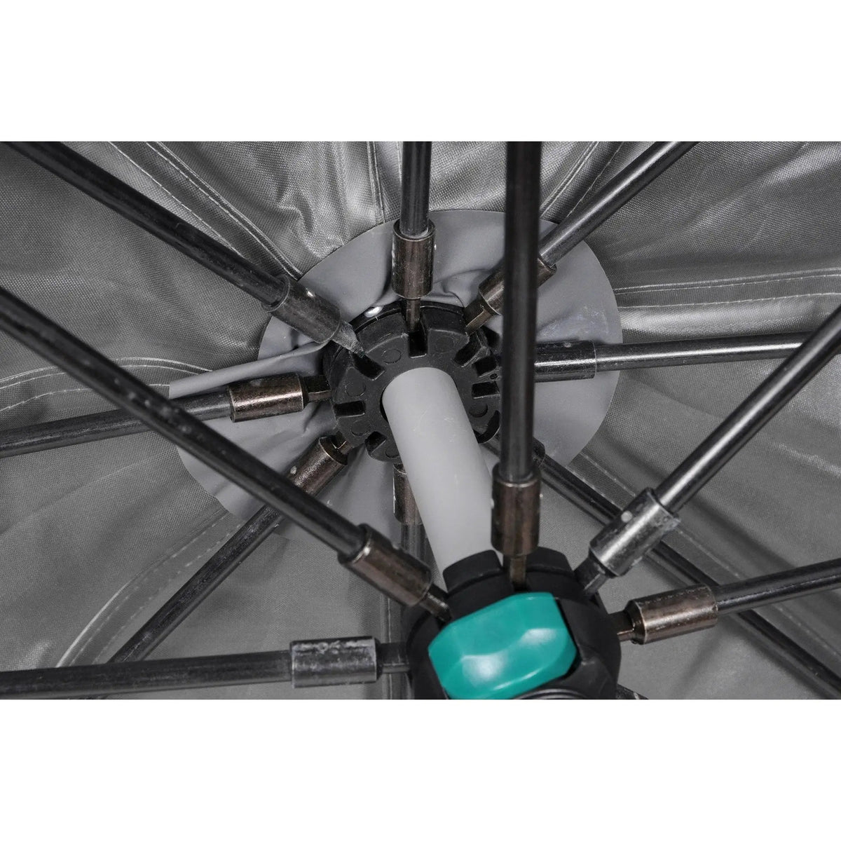 SOLITH LONG POLE UMBRELLA GREY 115CM KM-Shop Allround, Cresta, feeder, Feederfishing, Karpfen, Method, methodfishing, schirm, Schrim