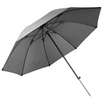 SOLITH LONG POLE UMBRELLA GREY 115CM KM-Shop Allround, Cresta, feeder, Feederfishing, Karpfen, Method, methodfishing, schirm, Schrim