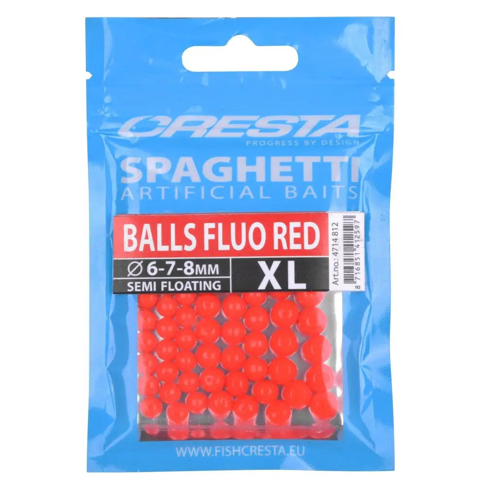 SPAGHETTI BALLS XL KM-Shop Cresta, feeder, Feederfishing, kunstköder, kunstködereu, Method, methodfishing 4714-812
