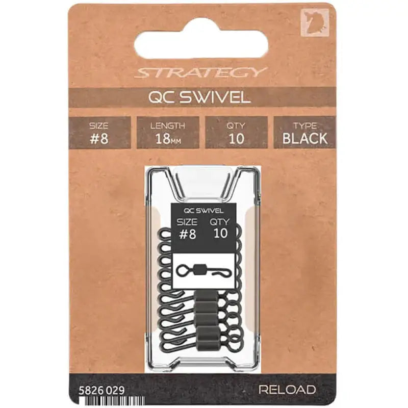 RELOAD QC SWIVEL KM-Shop Allround, carpfishing, Karpfen, Kleinteile, kmtackle, rig, Rigzubehör, Strategy 