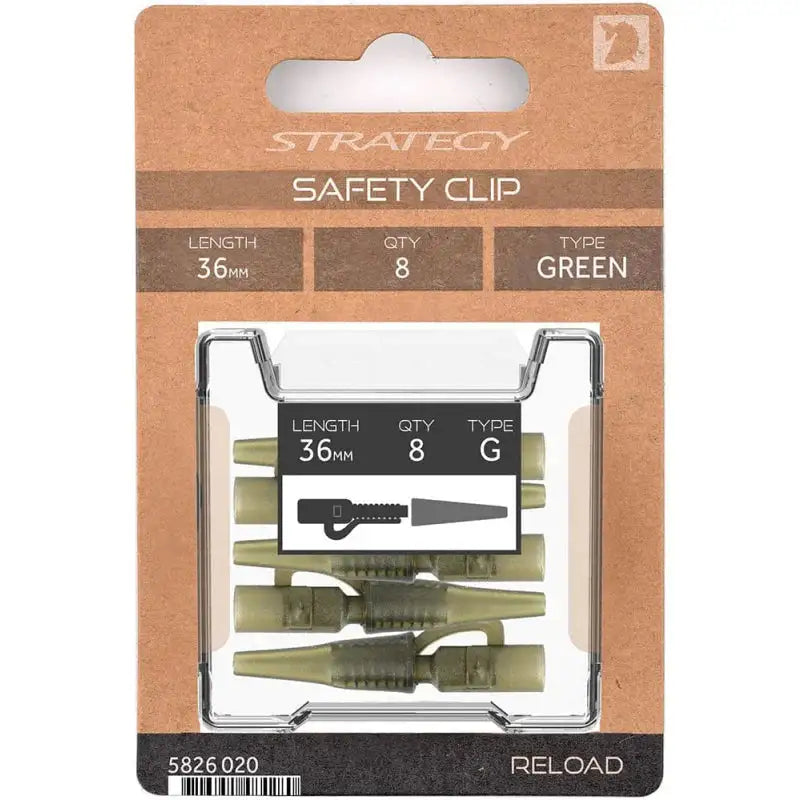 RELOAD SAFETY CLIPS KM-Shop Allround, carpfishing, Karpfen, Kleinteile, kmtackle, rig, Rigzubehör, Strategy 