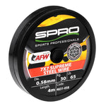 SUPER STEEL AFW WIRE KM-Shop Raubfisch, Raubfischangeln, Raubifsch, Spinnangeln, Spinnfishing, SPRO, Vorfach
