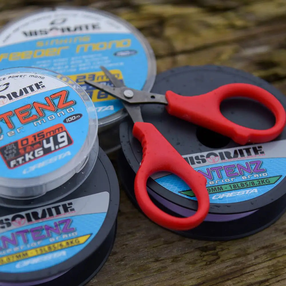 VISORATE LINE SCISSORS KM-Shop Cresta, feeder, Feederfishing, Method, methodfishing, schere 