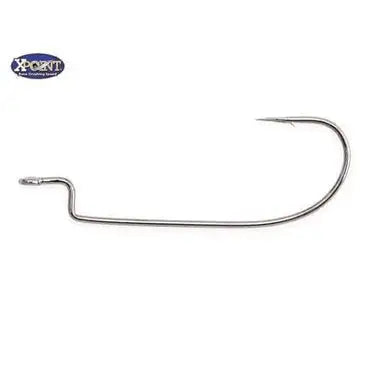 XPoint-Offset Haken, Black Nickel KM-Shop caroliner rig, Haken, Raubfisch, Raubfischangeln, spinn, Spinnangeln, Spinnfishing, texas rig, X-Point,  shadXpert 