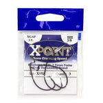 XPoint Wide Gap Hook ("X-Gap"),Black Nickel KM-Shop Haken, Raubfisch, Raubfischangeln, Raubifsch, spinn, Spinnangeln, Spinnfishing,  shadXpert 